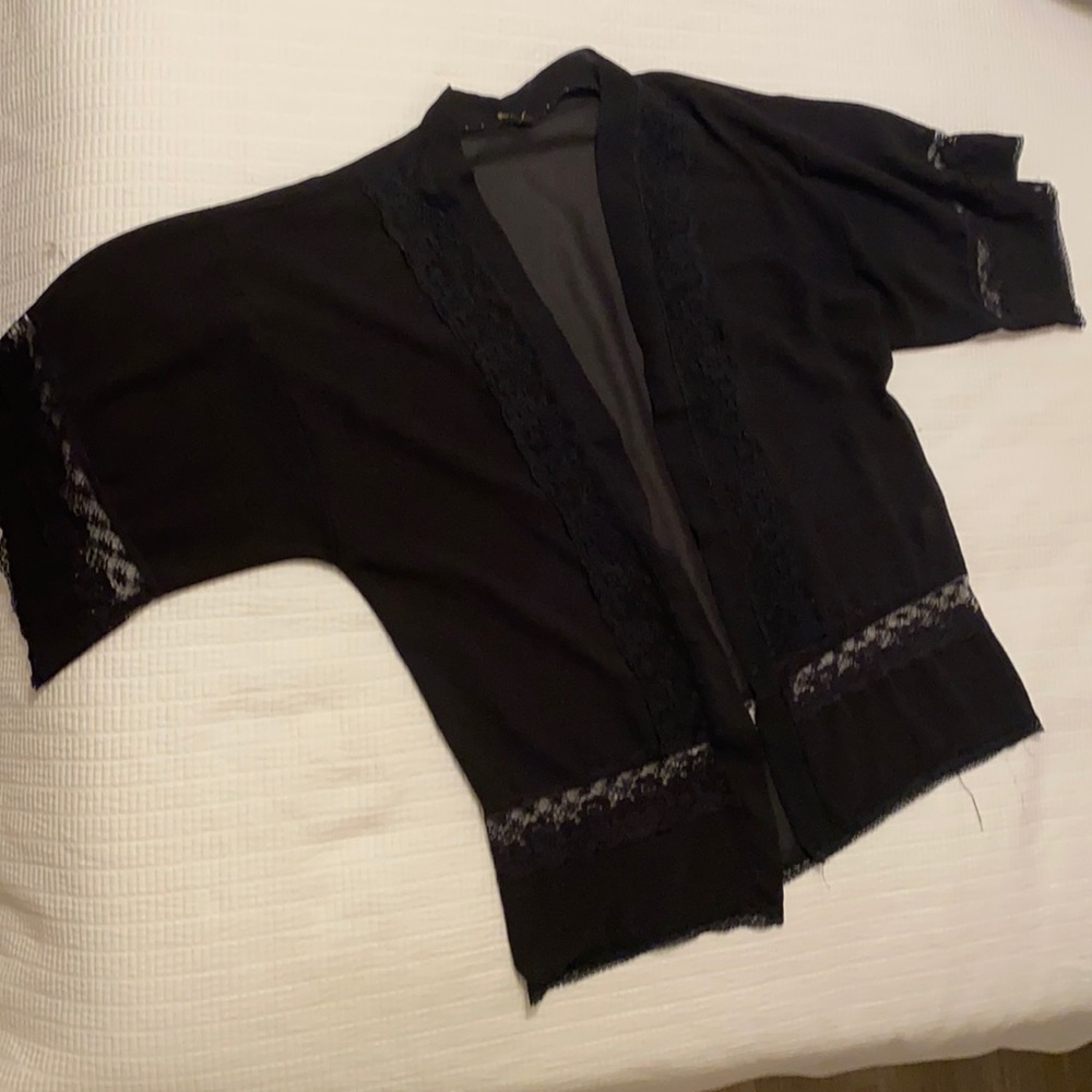 Mac and Riley short sleeve kimono jacket
